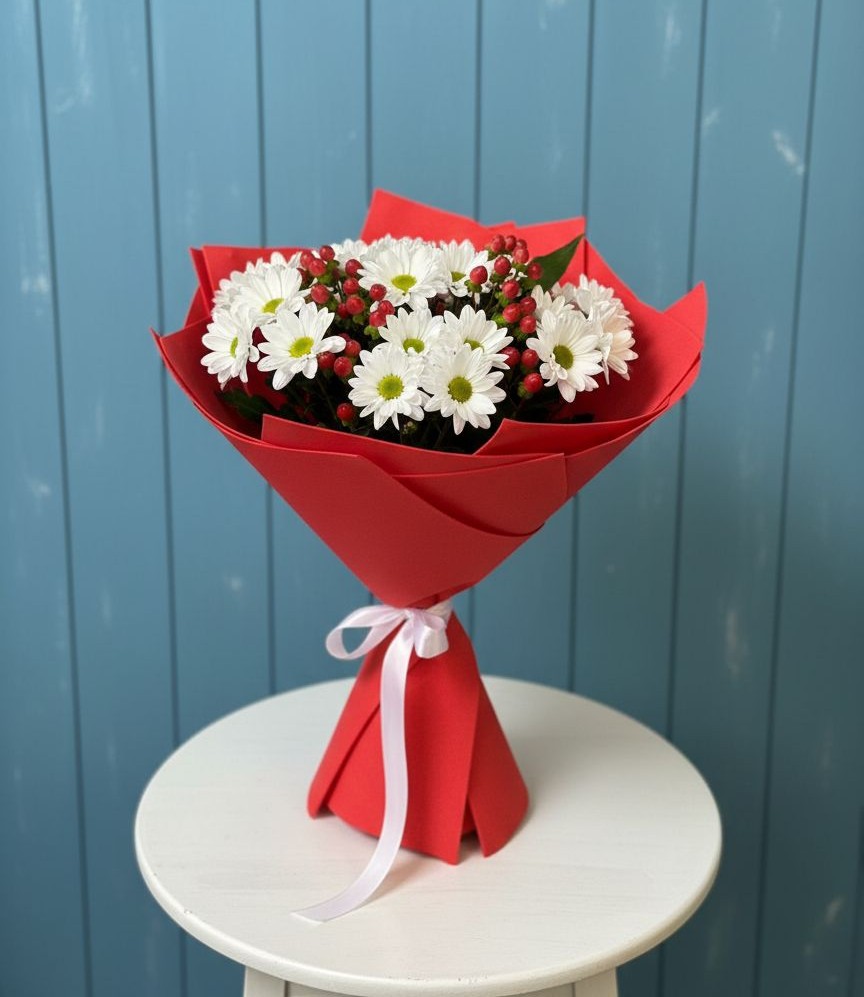 Букет цветов из: Хризантемы в Петровское