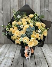 Букет цветов из:  Розы и Лизиантусы #REPLACE_PRED# Петровское