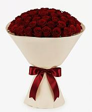Букет 101 Бордовая роза Блэк Бакарра в Петровское