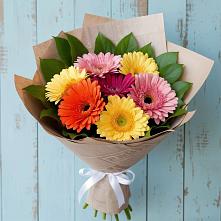 Букет цветов из:  Герберы #REPLACE_PRED# Петровское