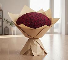 Букет 101 Красная роза в Петровское
