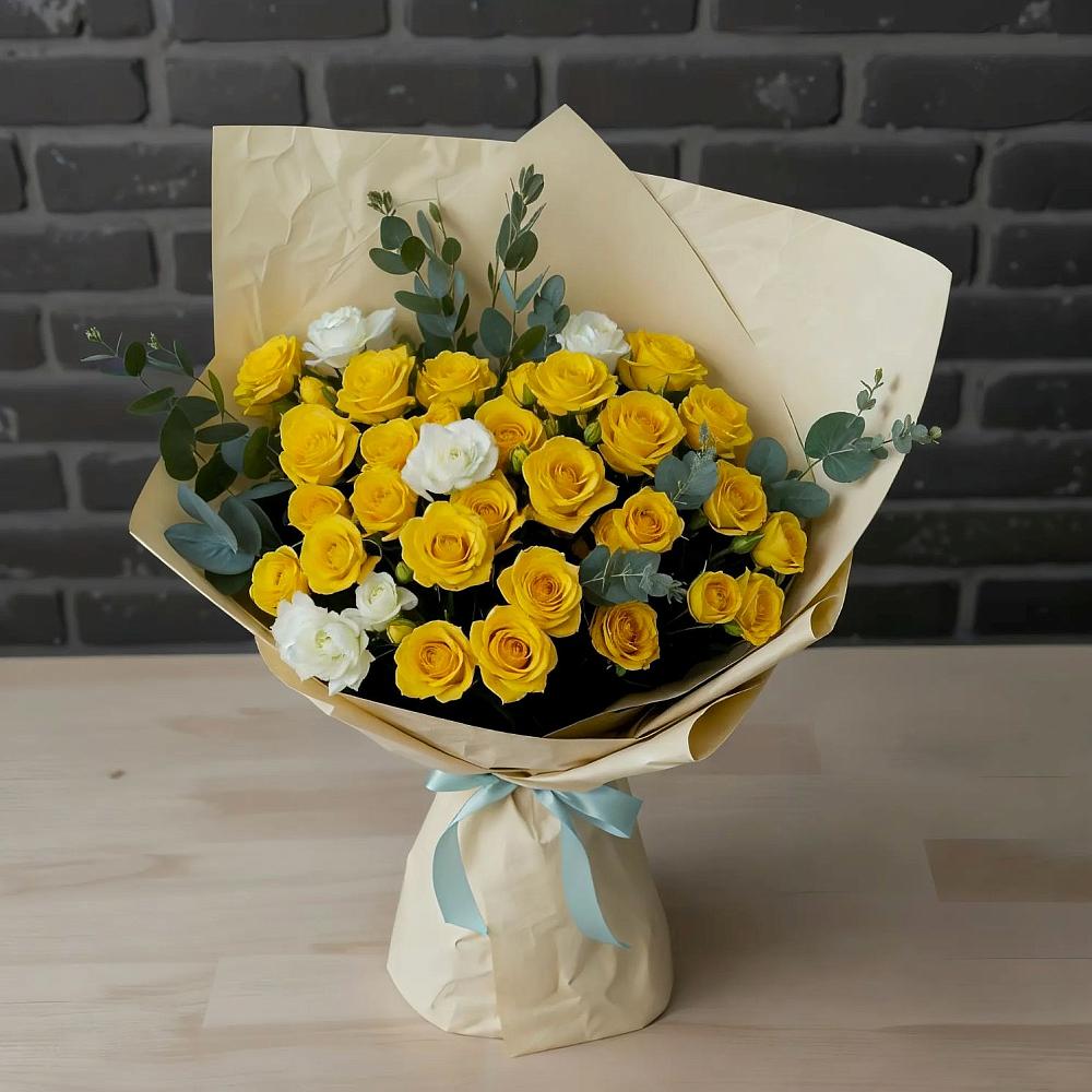 Букет цветов из: Розы в Петровское